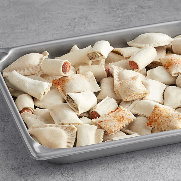 Hors d'Oeuvres 100 Assortment Sampler Pack- 6 Variety - 100/Case