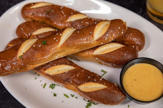Bavarian Pretzel Sticks - 2.4 oz - 4 " Long - 72/Case