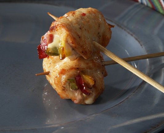 Chicken, Peppers & Jalapeno Cheese Chilito - 100 pieces per tray