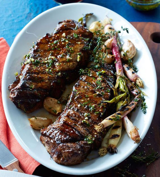 The Wagyus Set - NY Strip, Tenderloin, Kobe Beef Burgers & Prime Beef Hot Daaawgs
