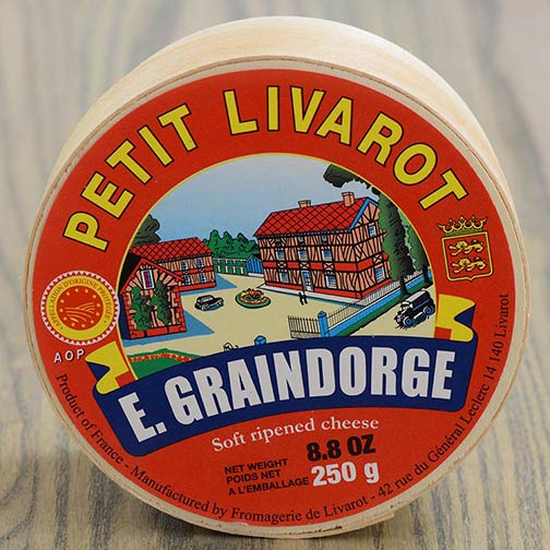 Petit Livarot AOC Graindorge Cheese - 8.8 oz