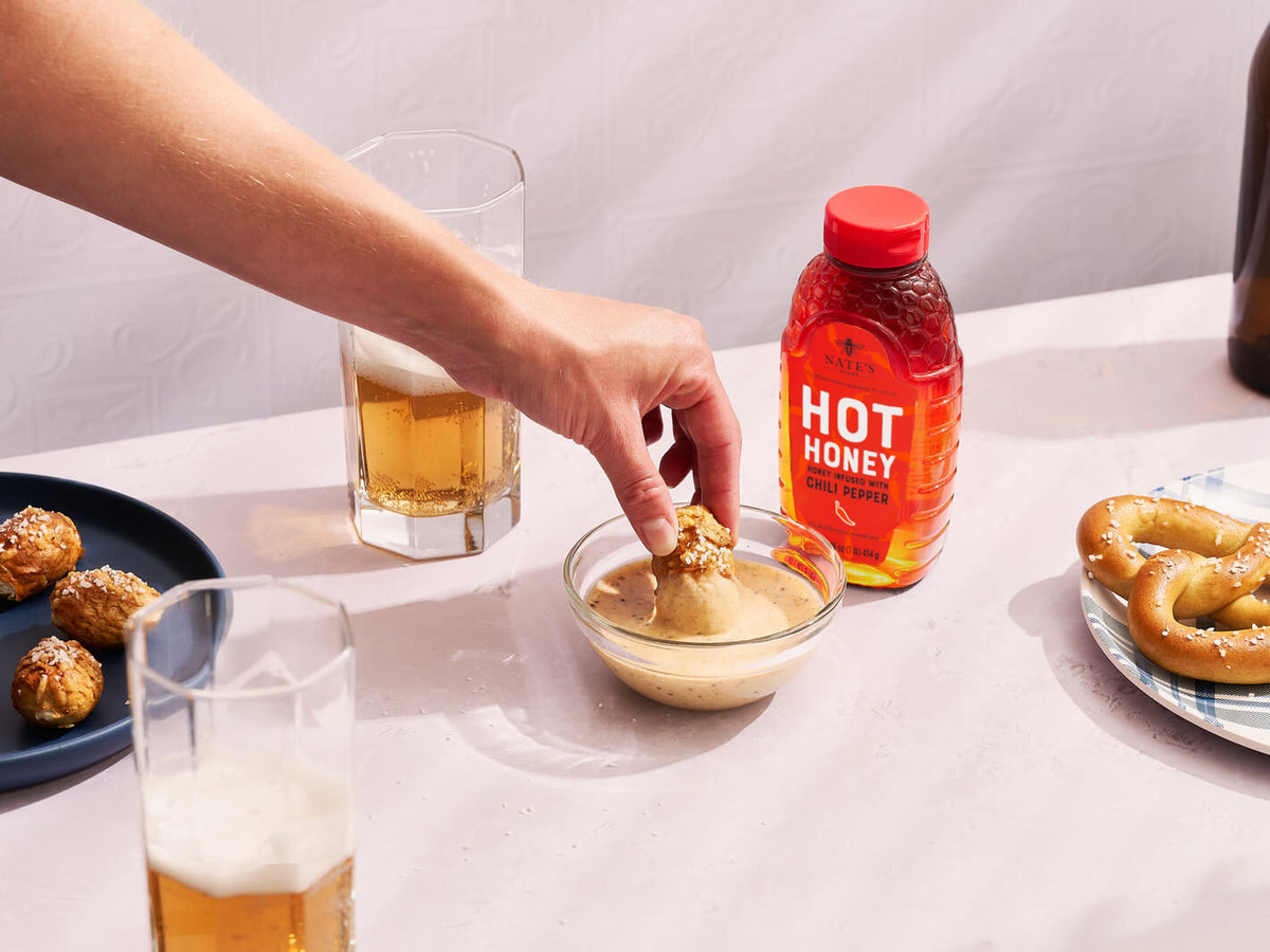 Nate’s Hot Honey with Habanero Chili Pepper Flakes