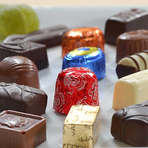 Leonidas Belgian Chocolate Assortment -  1 lb. Mixed in Ballotin Gift Box