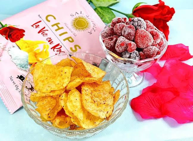 Sal de Ibiza Potato Chips “La Vie en Rose”