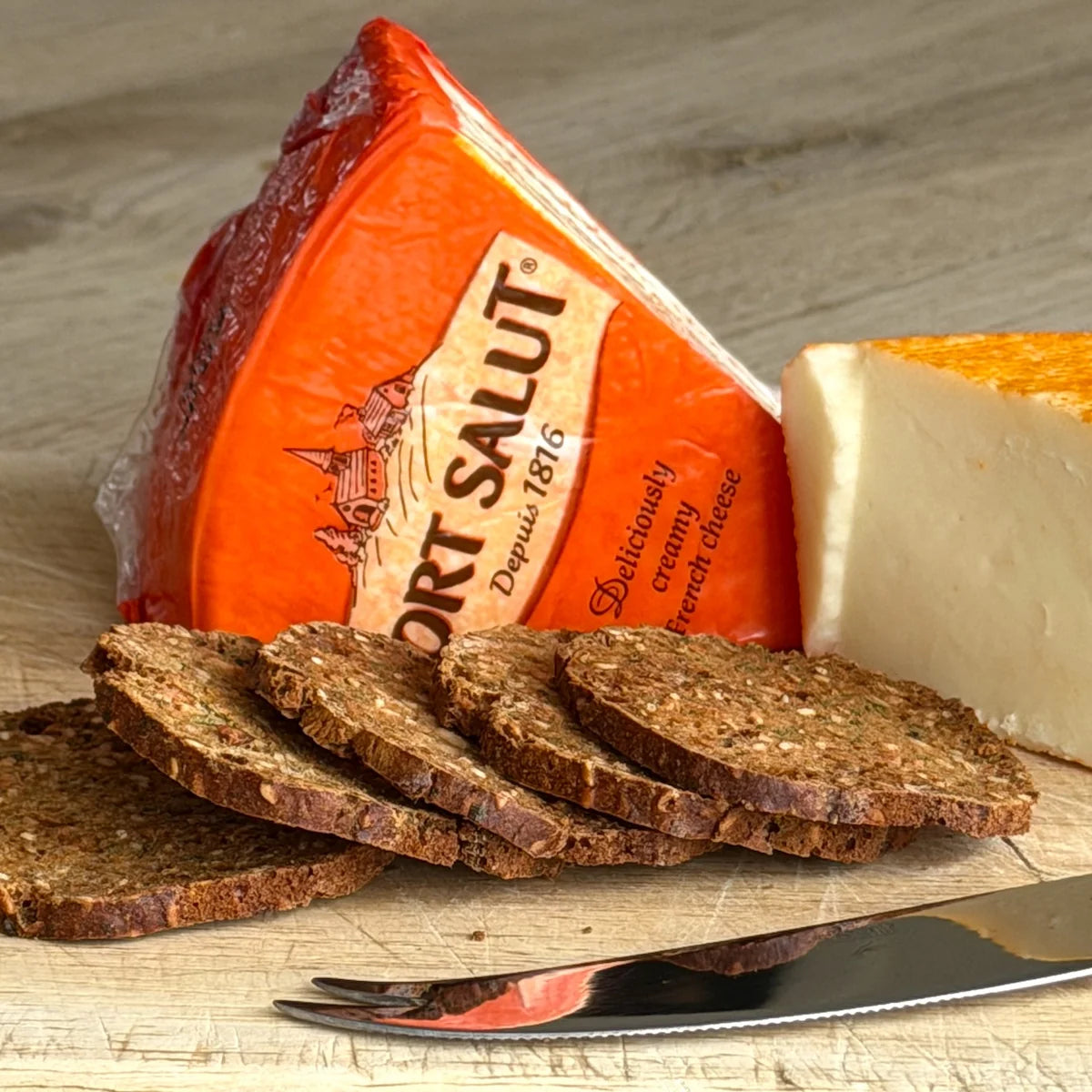 Port Salut (Port du Salut) French Cheese