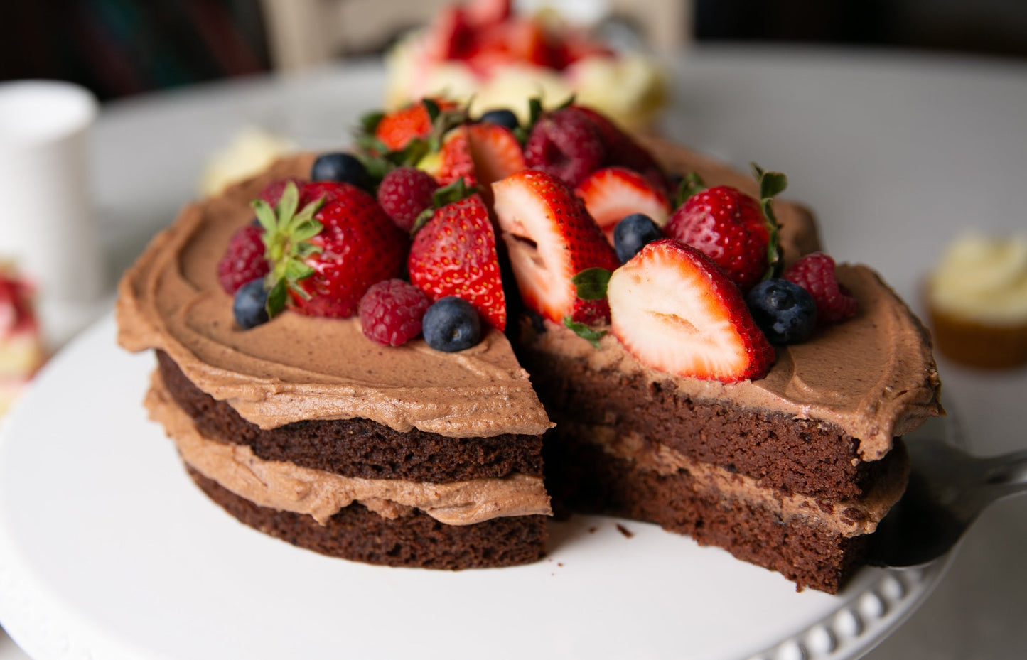 Chocolate Buttercream Frosting - 2g net carbs