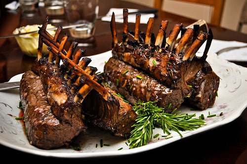 GRASS FED RACK OF LAMB - 8 Bone Rack