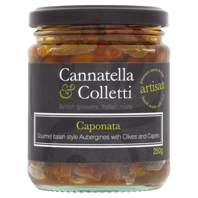 Aubergine with Olives & Capers - Cannatella & Colletti