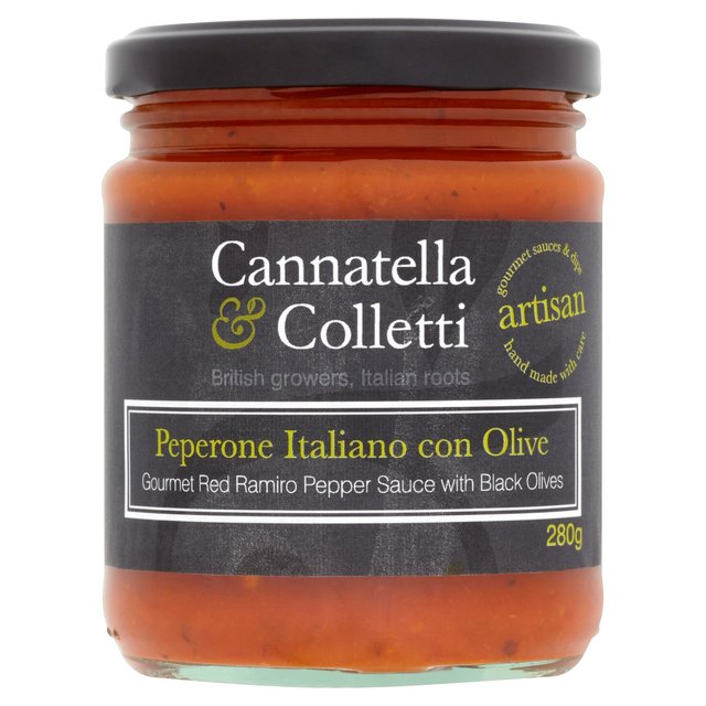 Sweet Ramiro Pepper & Olive Sauce - Cannatella & Colletti