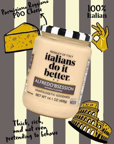 Italians Do It Better Alfredo Sauce Variety Pack – 4 × 15 oz