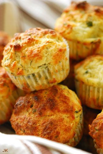 Savory Mini Boursin Cheese Muffins