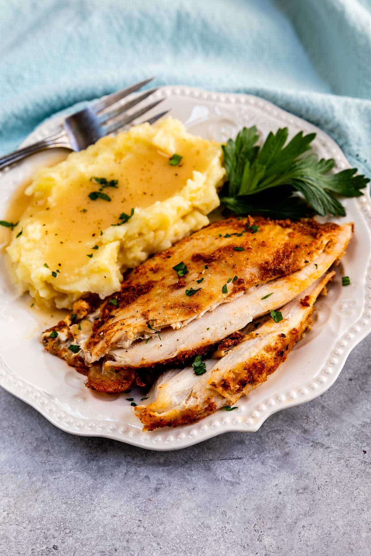 Boneless Spicy Cajun Fried Turkey Breast • 4.5 - 6 lb | Fully Cooked