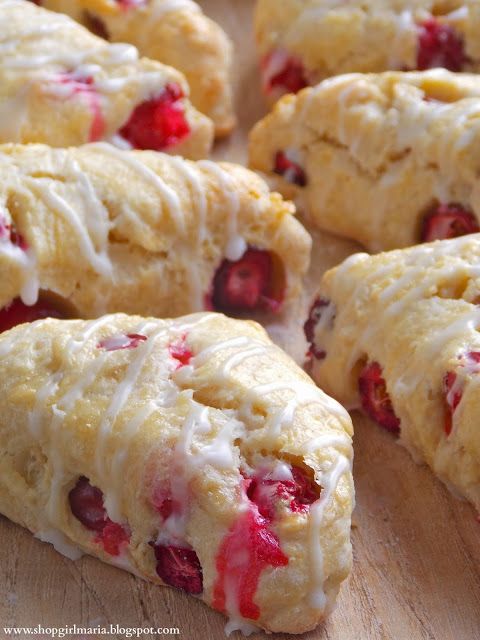 Cranberry Orange Scones - 1 Dozen