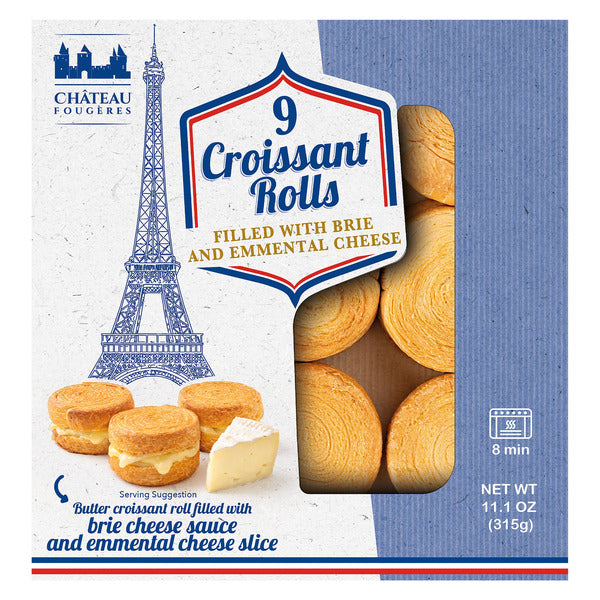 Château Fougères Brie Croissant Rolls