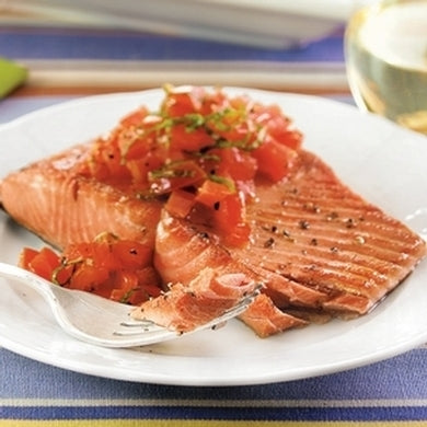 Dinner for Two featuring Sockeye Salmon Fillets