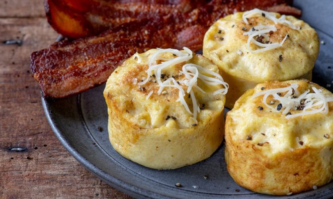 Sous-Vide Egg Bite - Bacon & Swiss