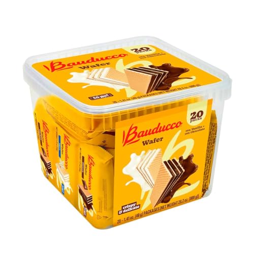 TikTok Viral Bauducco Wafer Cookies - Italian Chocolate & Vanilla