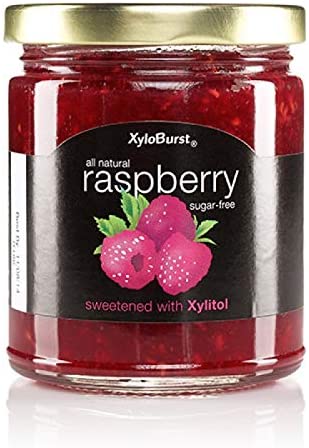 Sugar Free Raspberry Fruit Jam - 10 oz. Jar - XyloBurst
