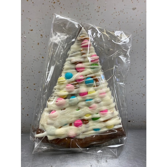 Mini Spring Candy & Pretzel Pizza Slice- Easter Candy Bits & Pretzels