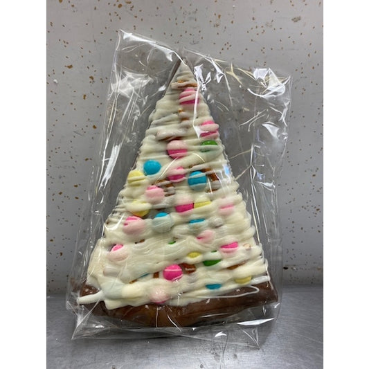 Mini Spring Candy & Pretzel Pizza Slice- Easter Candy Bits & Pretzels