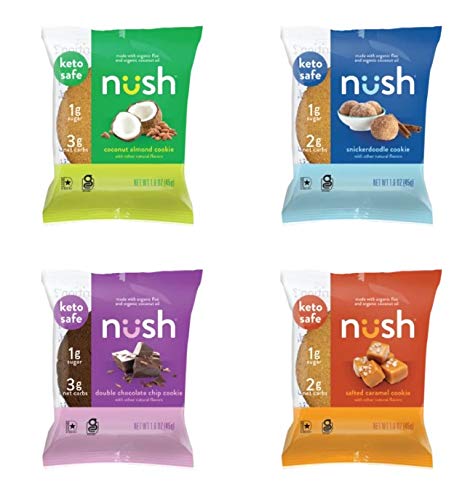 Nush Keto Mixed Cookies - includes 10