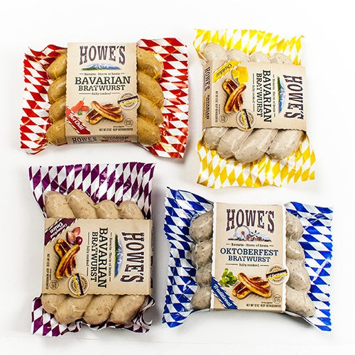 Howe's Bavarian Bratwurst Variety Pack - Gluten Free
