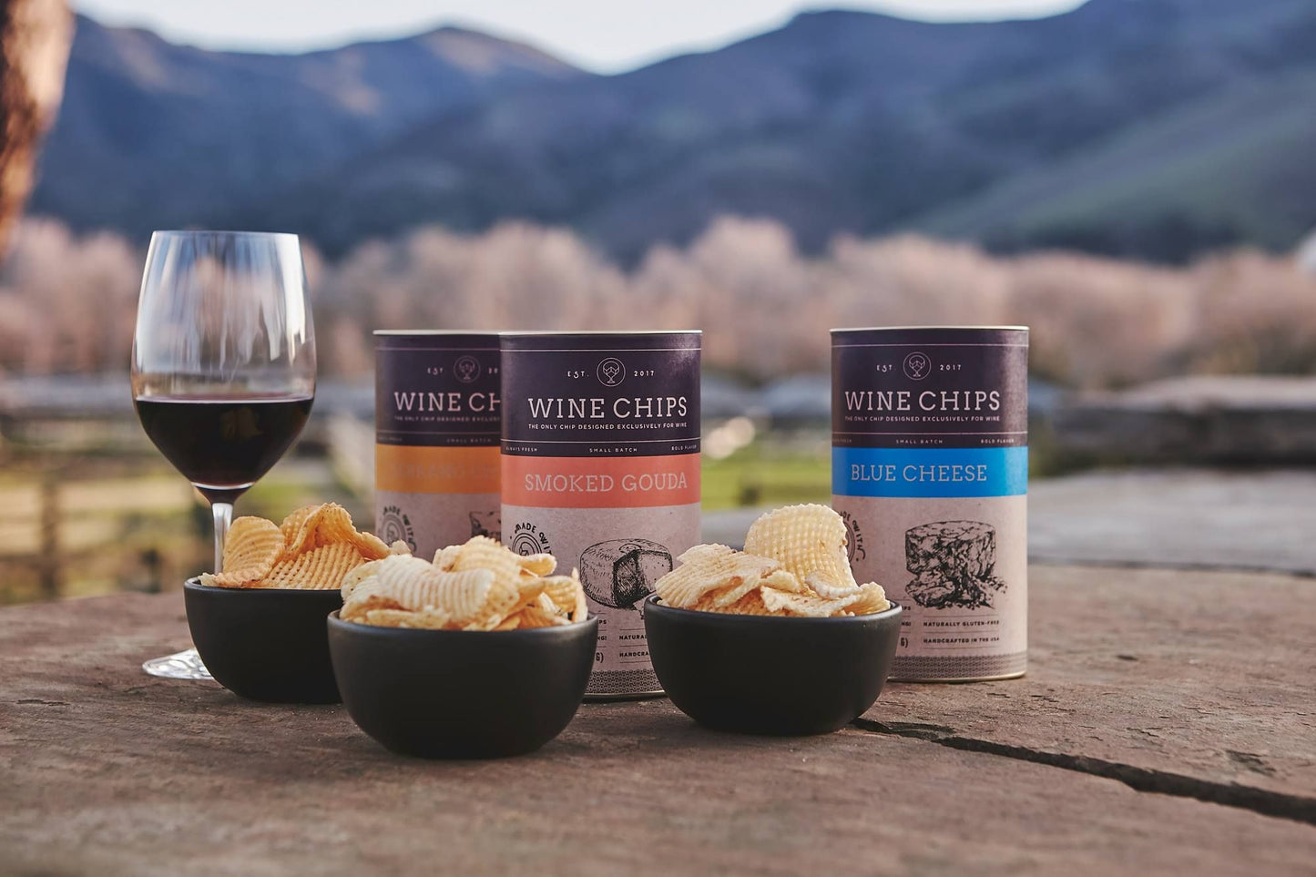 WINE CHIPS EASTER EDITION CHEESE COLLECTION W/SERRANO CHEDDAR BONUS SAMPLE