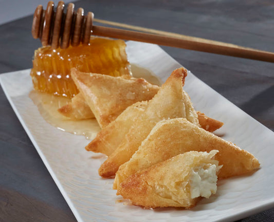 Goat Cheese & Honey Phyllo Triangle - 200 pieces