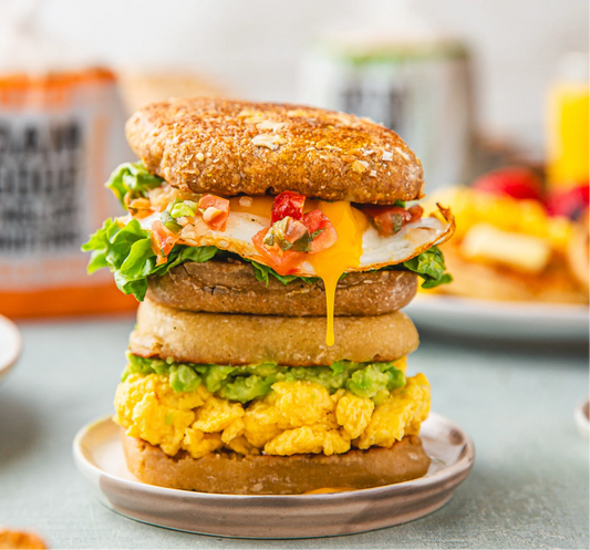 Dam Good™ Whole Wheat Sourdough English Muffins - Vegan • Non-GMO • Plant-Based