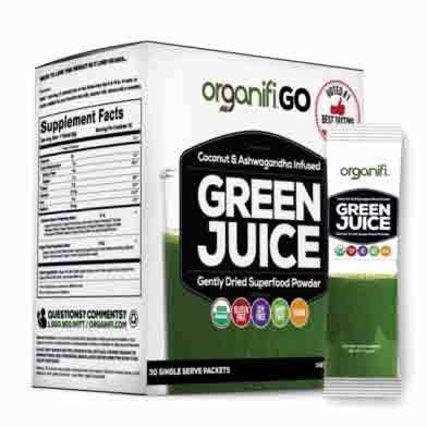 ORGANIFI GREEN JUICE GO PACKS - 1 BOX