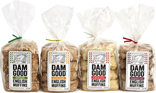 Variety Pack Dam Good English Muffins, 4 bags (4 muffins per bag)