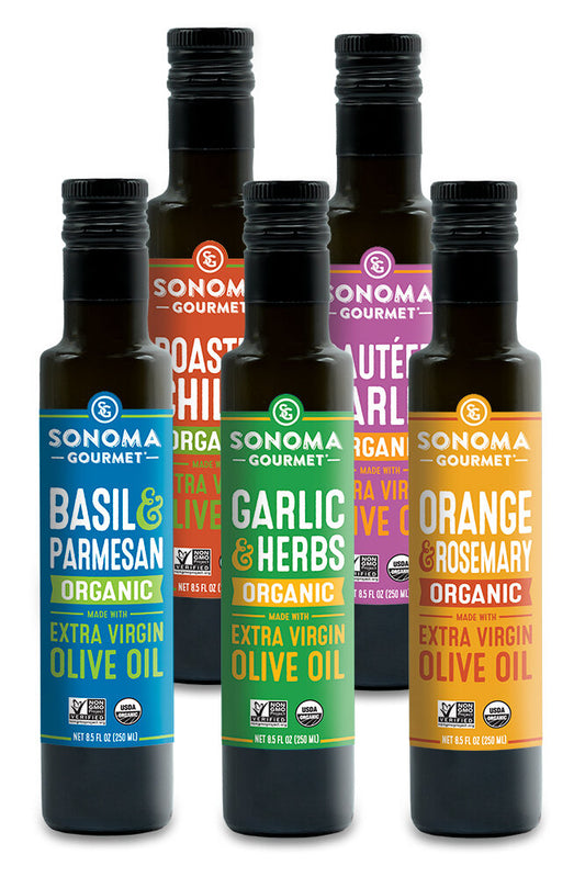Olive Oil  Variety Pack - Sonoma Gourmet - includes 5