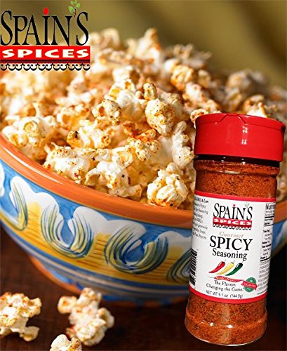 Spain's Gourmet Spicy Seasoning 5.1 oz - Gluten Free, Sugar Free, No MSG, No GMO