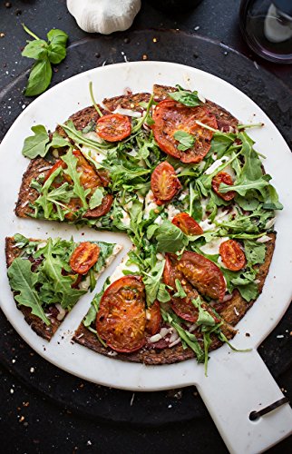 Cali'flour Foods Gluten Free, Low Carb Cauliflower Pizza Crusts - 6 Original Italian crusts and 4 Sweet Red Pepper