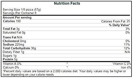 Sprouted CA Style Pizza Bread Original - (12 each)