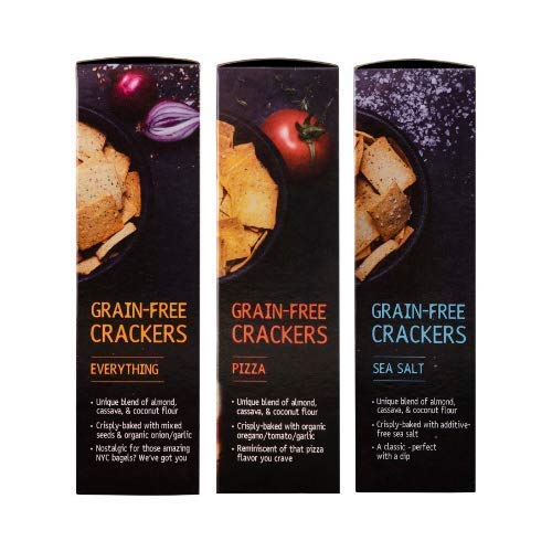 Hu Paleo Vegan Crackers - Variety 3 Pack