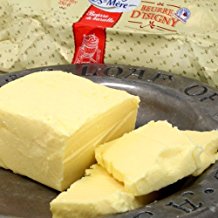 Isigny Beurre de Baratte Butter, Unsalted - 8.8 oz - 10/Case