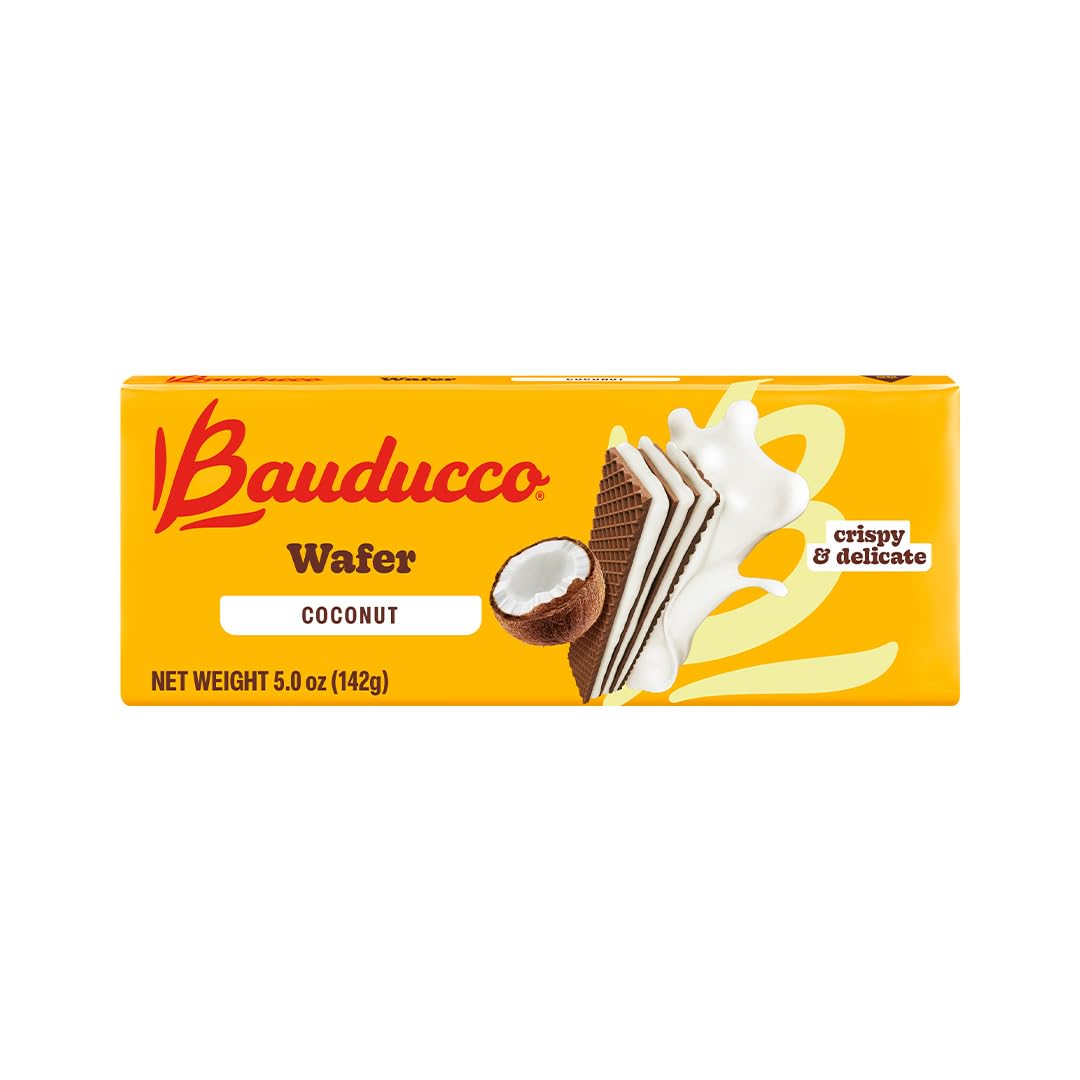 TikTok Viral Bauducco Wafer Cookies - Italian Chocolate & Vanilla