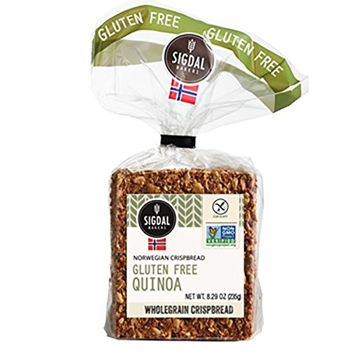 Sigdal Bakeri Gluten Free Sunflower Seeds & Quinoa Wholegrain Crispbread 1 bag