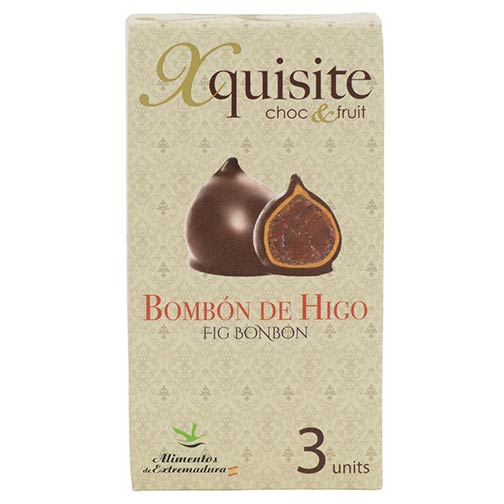Chocolate Fig Bonbon with Brandy Ganache - 11.3 oz - 16 pieces