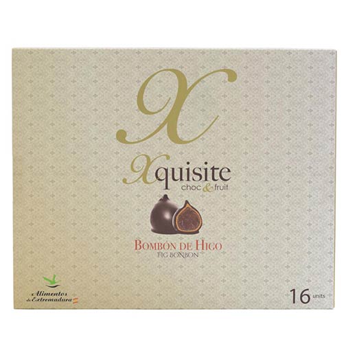 Chocolate Fig Bonbon with Brandy Ganache - 11.3 oz - 16 pieces