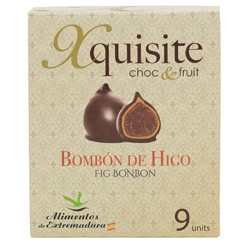 Chocolate Fig Bonbon with Brandy Ganache - 11.3 oz - 16 pieces