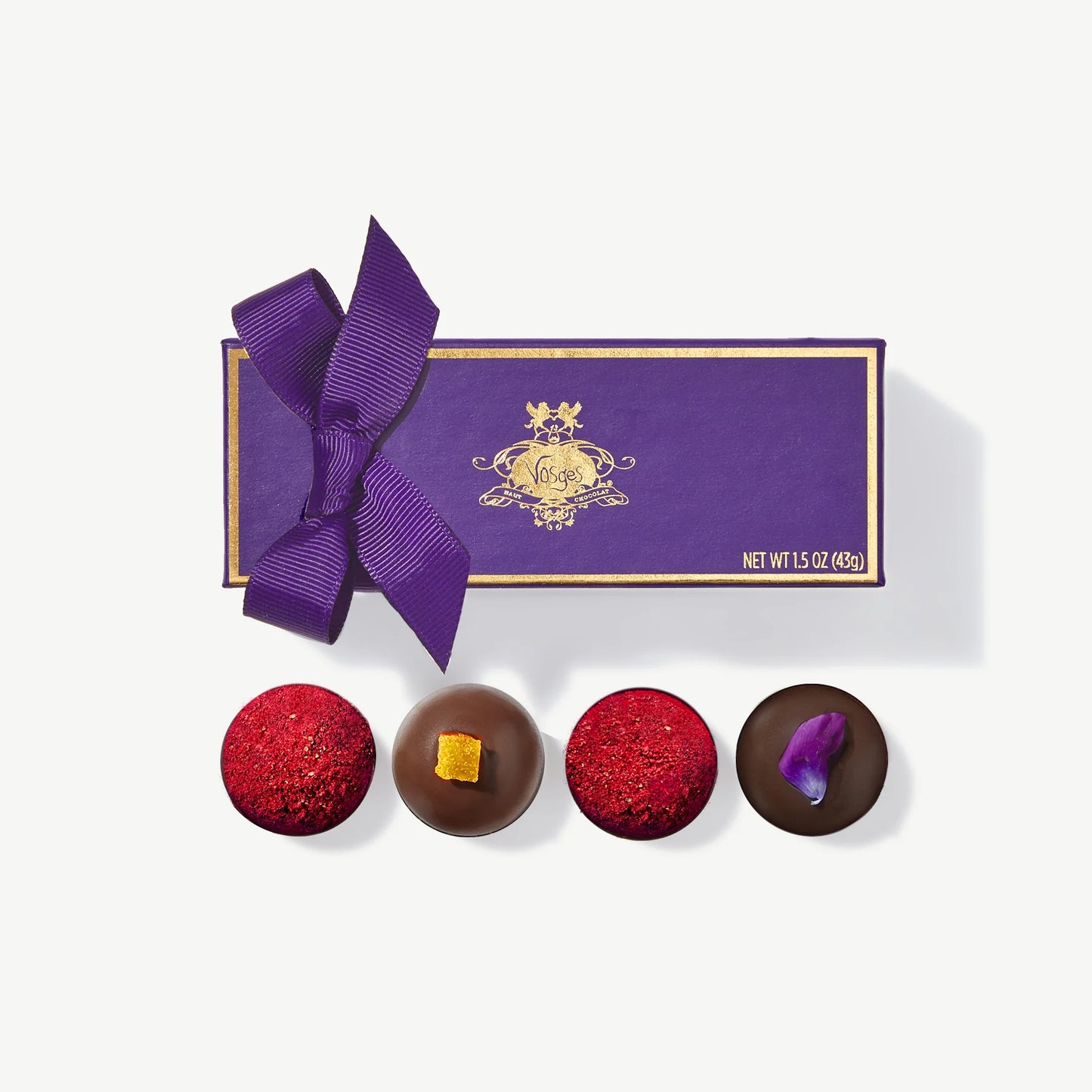 Vosges Haut-Chocolat 4-Piece Truffle Box Favor