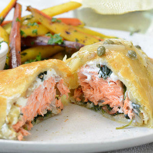 Mini Wellingtons Variety Collection - Chicken, Salmon, Spinach & Cheese - includes 12