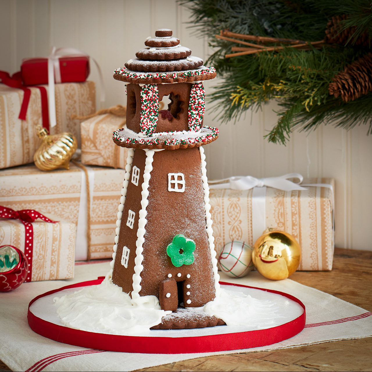 Gingerbread Lighthouse Kit