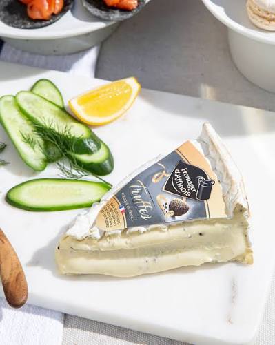 French Fromager d'Affinois Cheese with Truffles - 4.4 lb - Wheel
