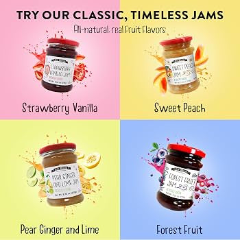 Old World Foods Jam Assortment – 4 CT / 9.52 oz each