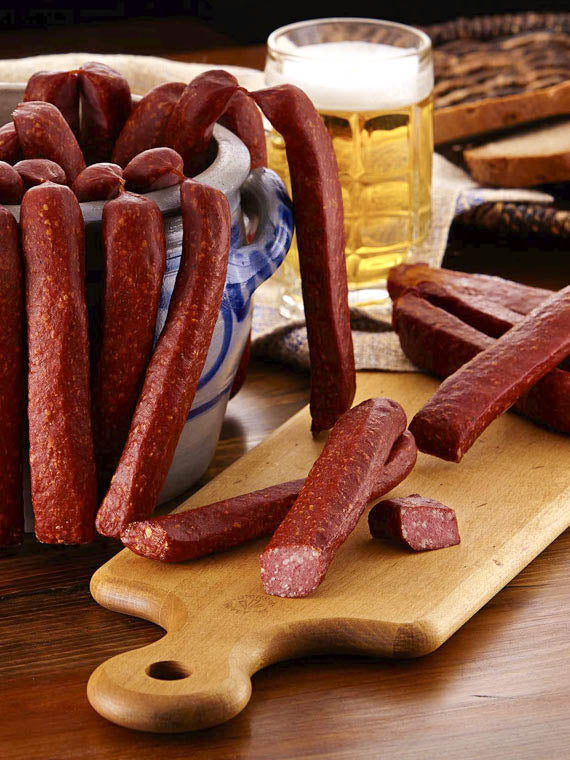 Landjaeger Salami - 2 packs, 5 lb each