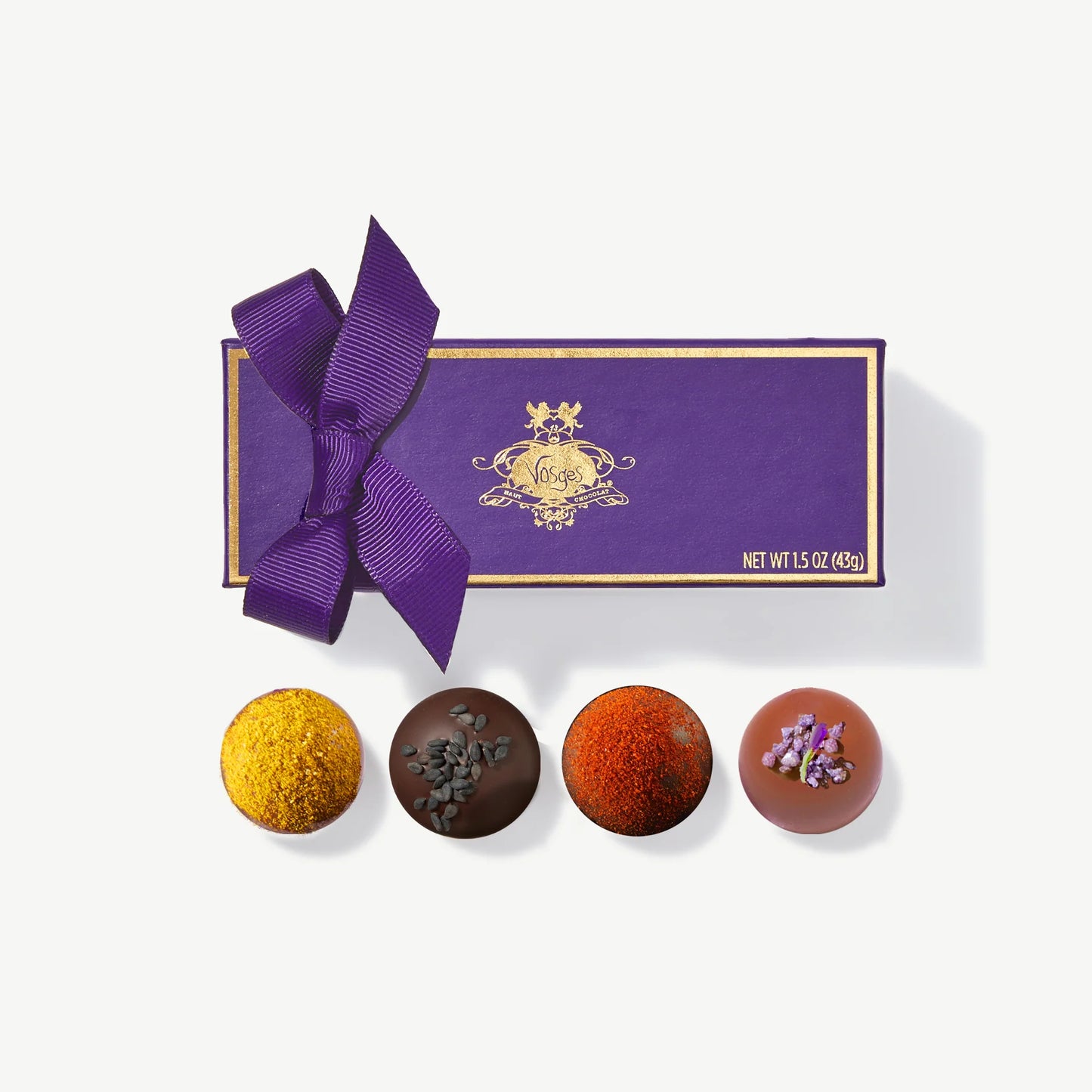 Vosges Haut-Chocolat 4-Piece Truffle Box Favor