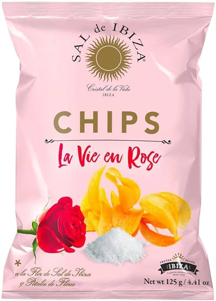 Sal de Ibiza Potato Chips “La Vie en Rose”